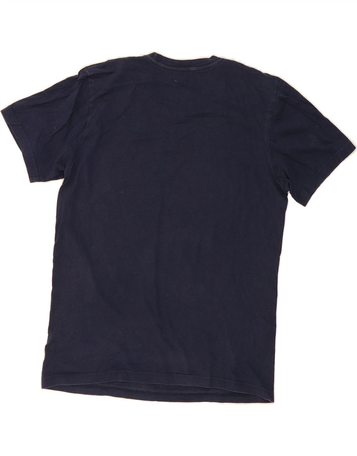 NIKE Mens Graphic T-Shirt Top Medium Navy Blue Vintage Nike and Second-Hand Nike from Messina Hembry 