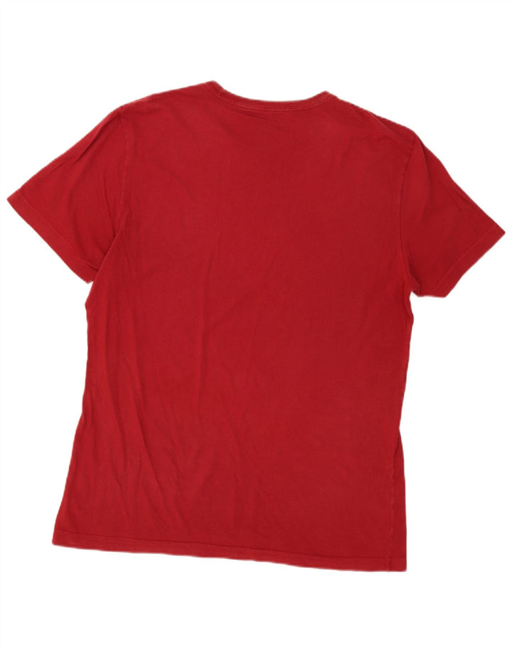 Levi's Herre Grafisk T-Shirt Top Stor Rød