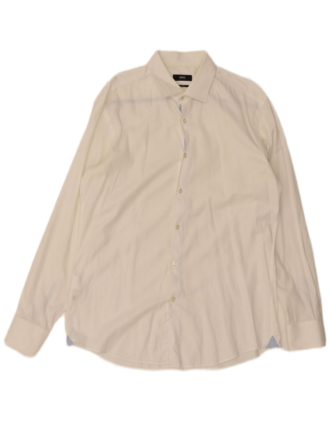 Hugo Boss Herre Slim Fit skjorte str. 16 Large White