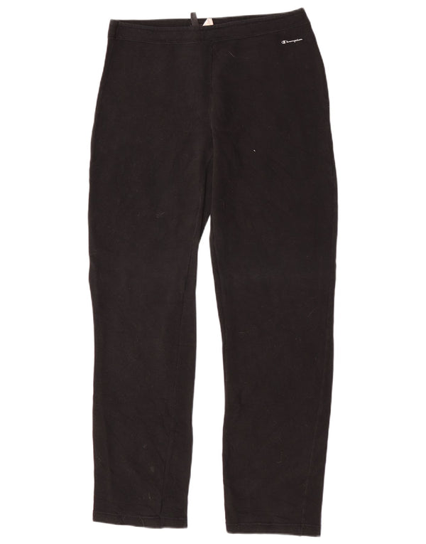 Champion Damen Easy Fit Leggings UK 14 Large Schwarz Baumwolle