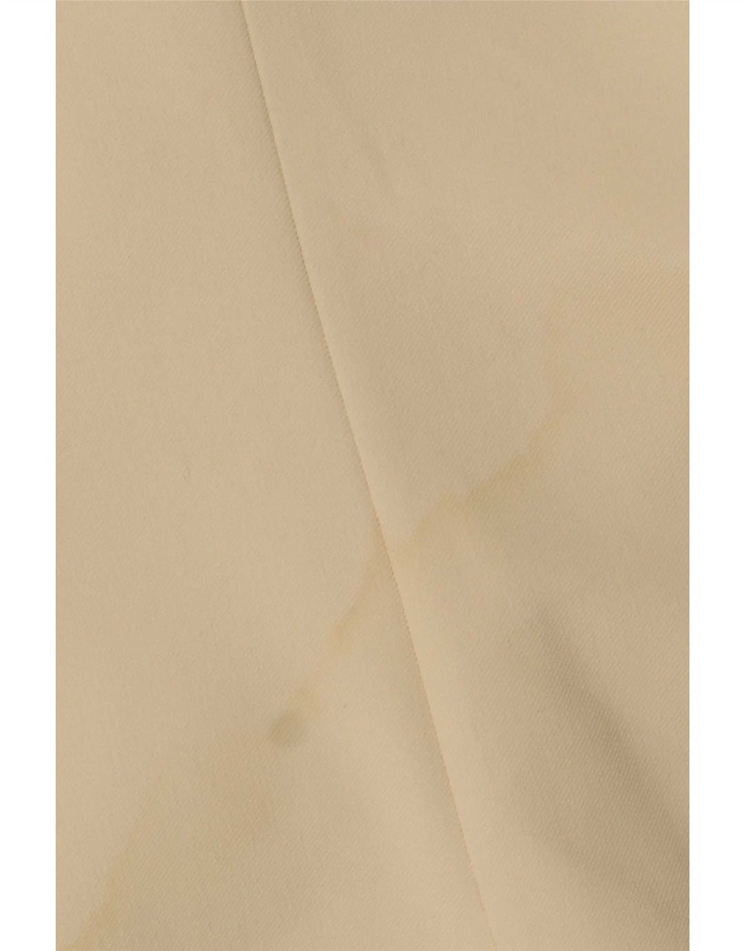 Zara Veste Blazer Double Boutonnage Femme UK 14 XL Polyester Blanc Cassé