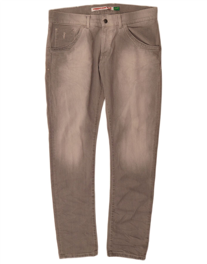 Carrera Mens 717 Slim Jeans W38 L33 Grey Cotton