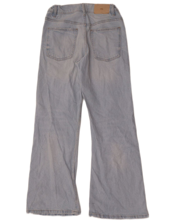 Jeans svasati per ragazze Zara 12-13 anni W26 L28 cotone blu