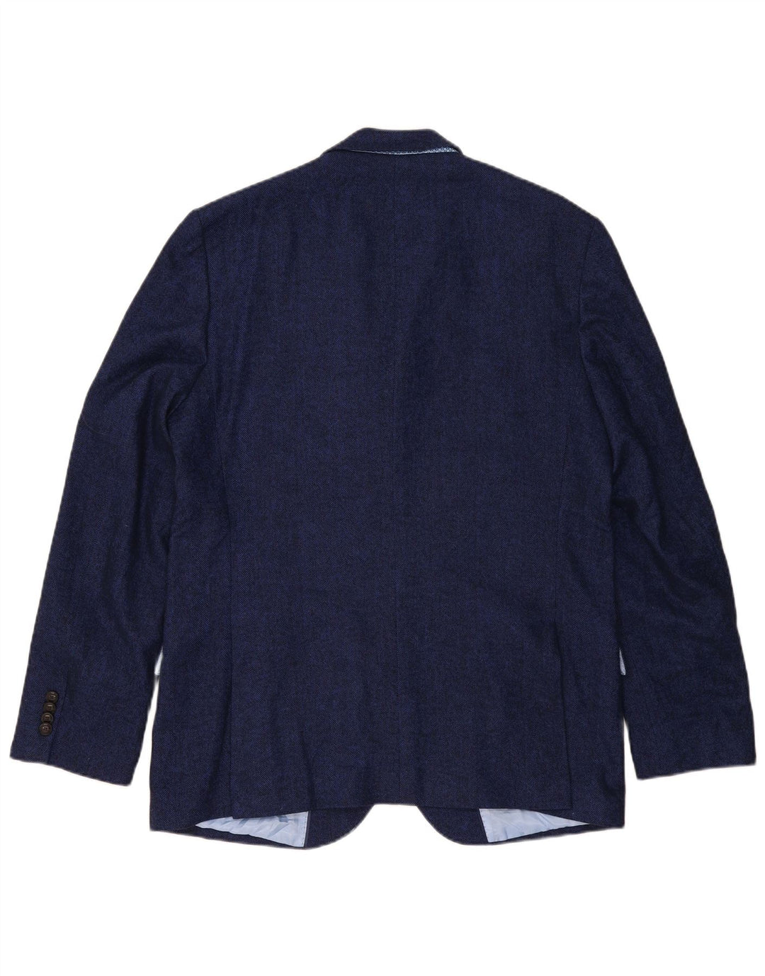 Marks & Spencer Veste blazer à 2 boutons pour homme UK 44 XL Bleu marine à chevrons