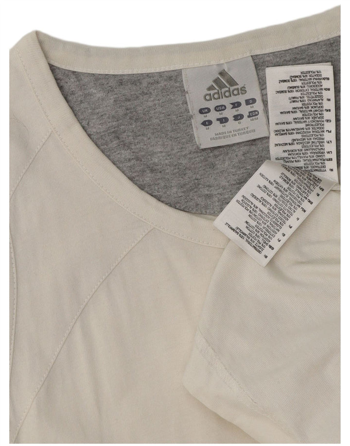 Adidas Mens Vest Top Medium White Cotton