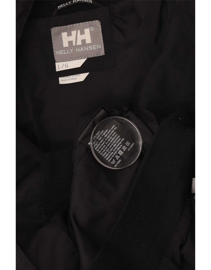 Helly Hansen Chaqueta Bomber para Hombre UK 40 Large Nylon Negro
