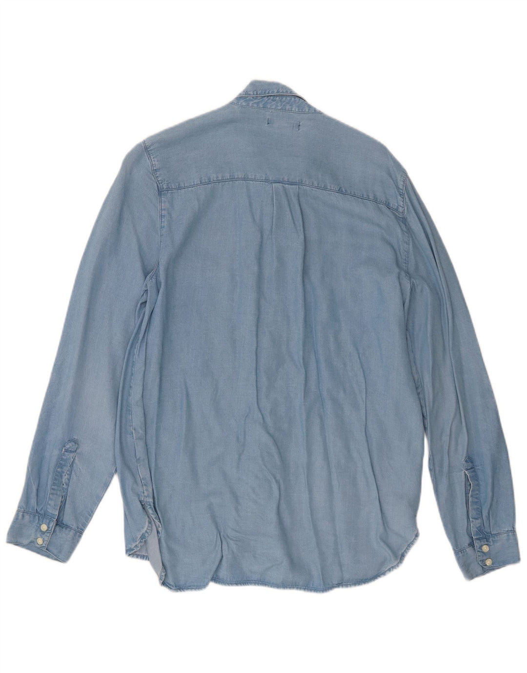 Camicia in denim da donna Gap UK 14 Lyocell blu medio