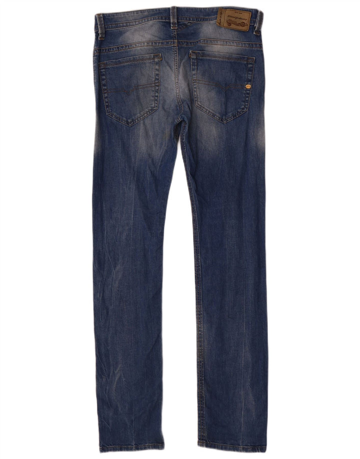 Jeans slim da uomo Diesel W31 L32 cotone blu