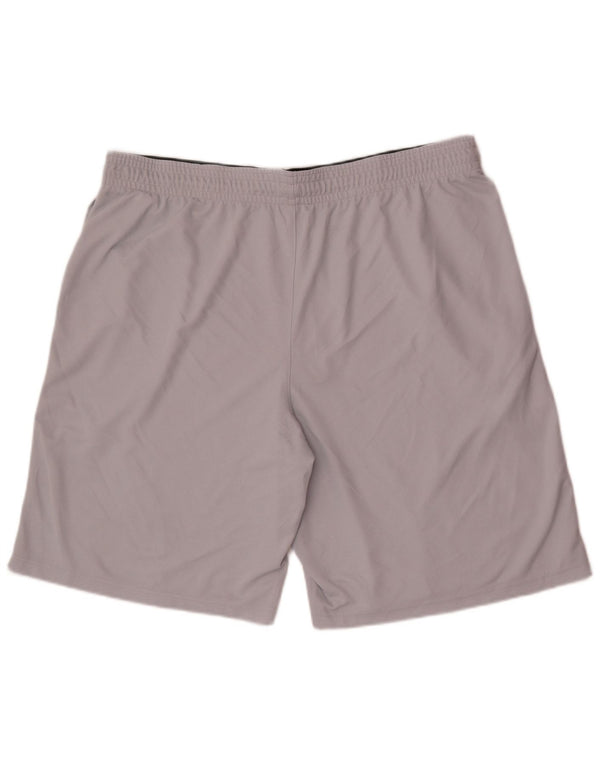Under Armour Herre grafiske sportsshorts 2XL grå polyester