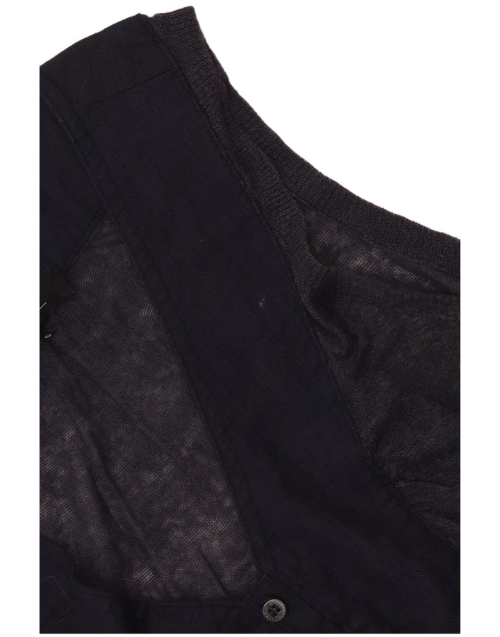 Max Mara Womens Weekend Vest Vest Top UK 8 Small Bleumarin