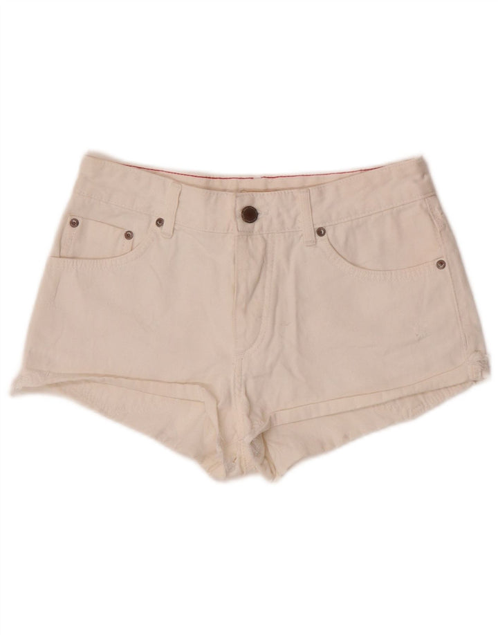 Pantaloni de damă Roxy Denim Hot Pants Small W26 Bumbac alb