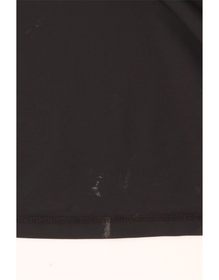 MOUNTAIN WAREHOUSE Mens T-Shirt Top Medium Black Polyamide