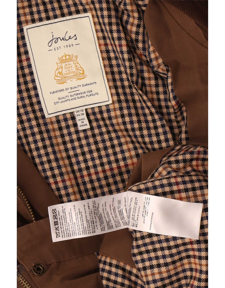 Joules Γυναικείο Utility Jacket UK 10 Small Brown Colourblock