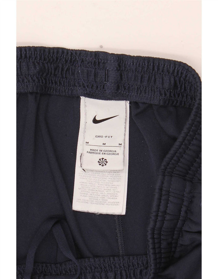 Pantaloni da tuta Nike Dri Fit da uomo, poliestere color block medio blu navy