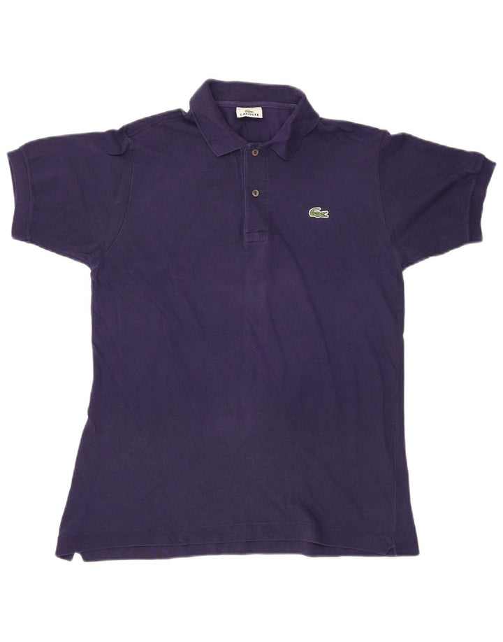 Lacoste Mens Polo Shirt Size 3 Small Purple Cotton