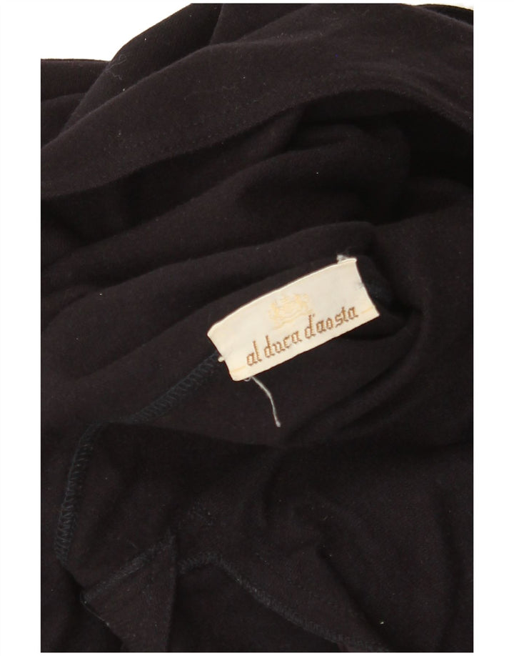 Al Duca D'Aosta Damen Mantel UK 14 Medium Navy Blue