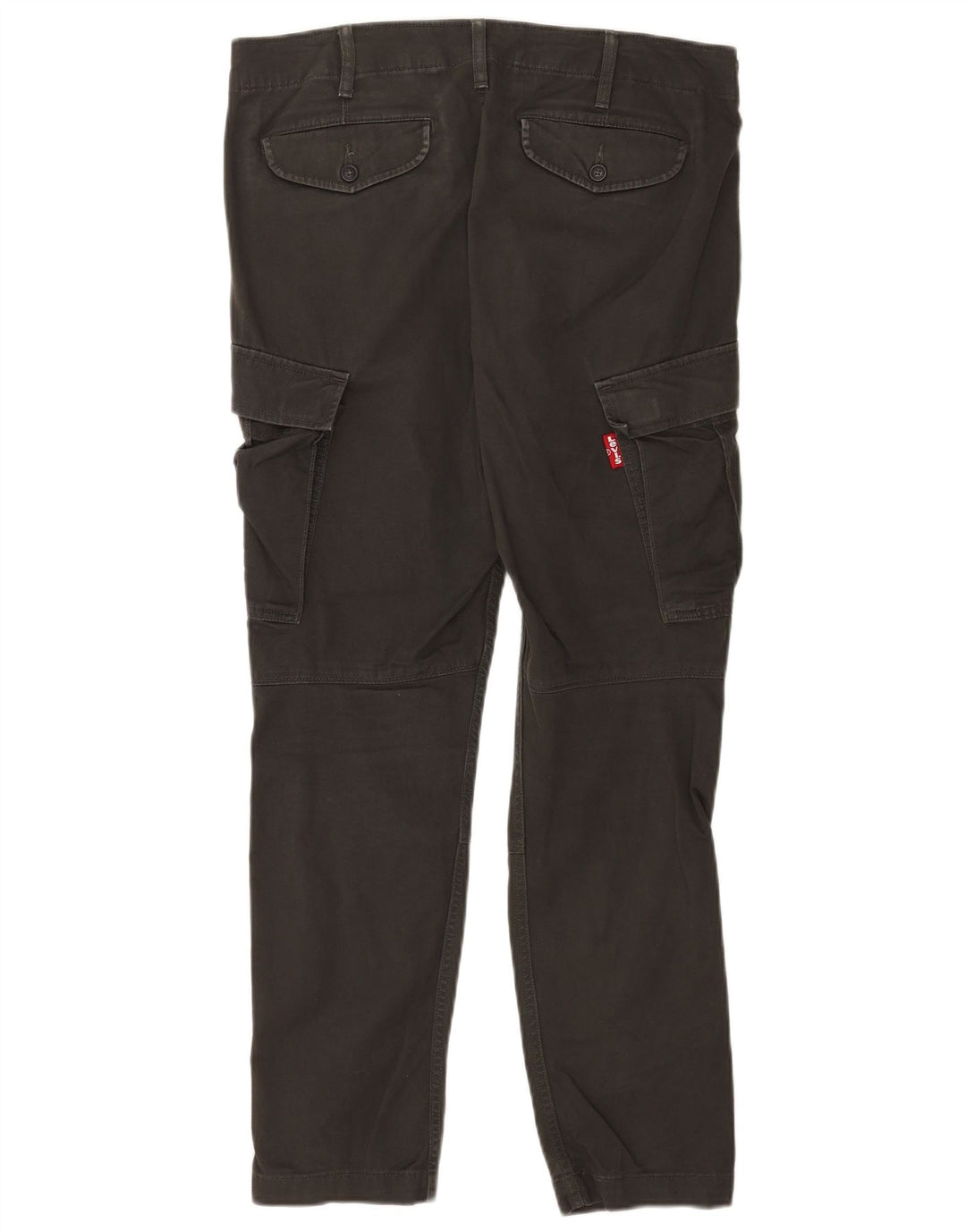 Levi's Mens Cargo Trousers Medium W32 L29 Khaki Cotton