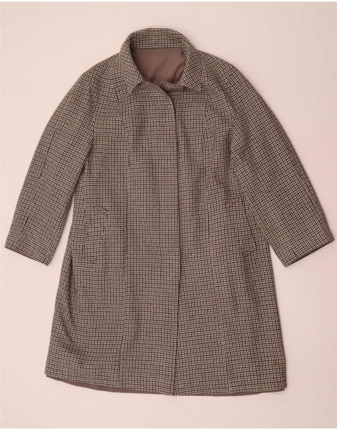 Vintage Damen Wendemantel UK 16 Large Grau