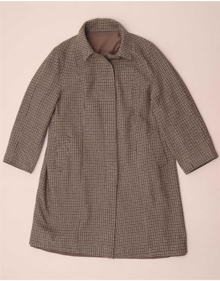 Vintage Damen Wendemantel UK 16 Large Grau