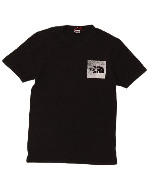 The North Face Herre Grafisk T-Shirt Top XS Sort Bomuld
