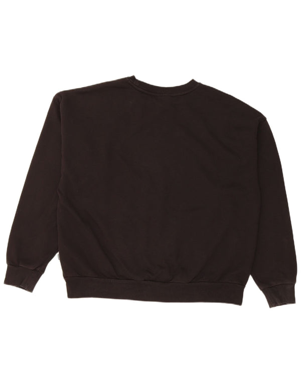 Puma Sweat-shirt graphique pour femme UK 18 XL Noir Coton