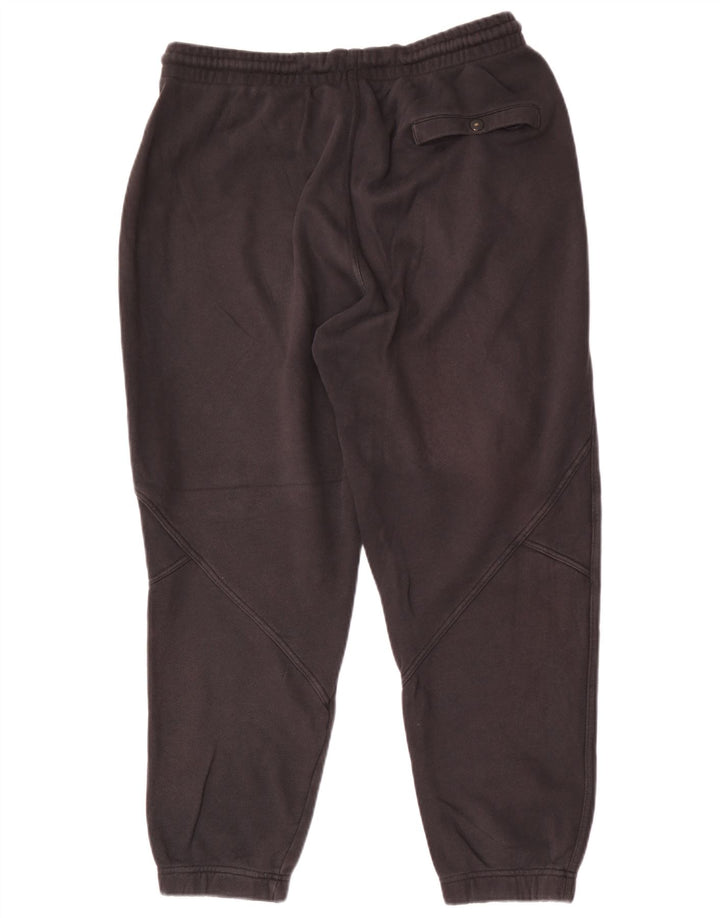 Reebok Mens Tracksuit Trousers Joggers Large  Black Cotton