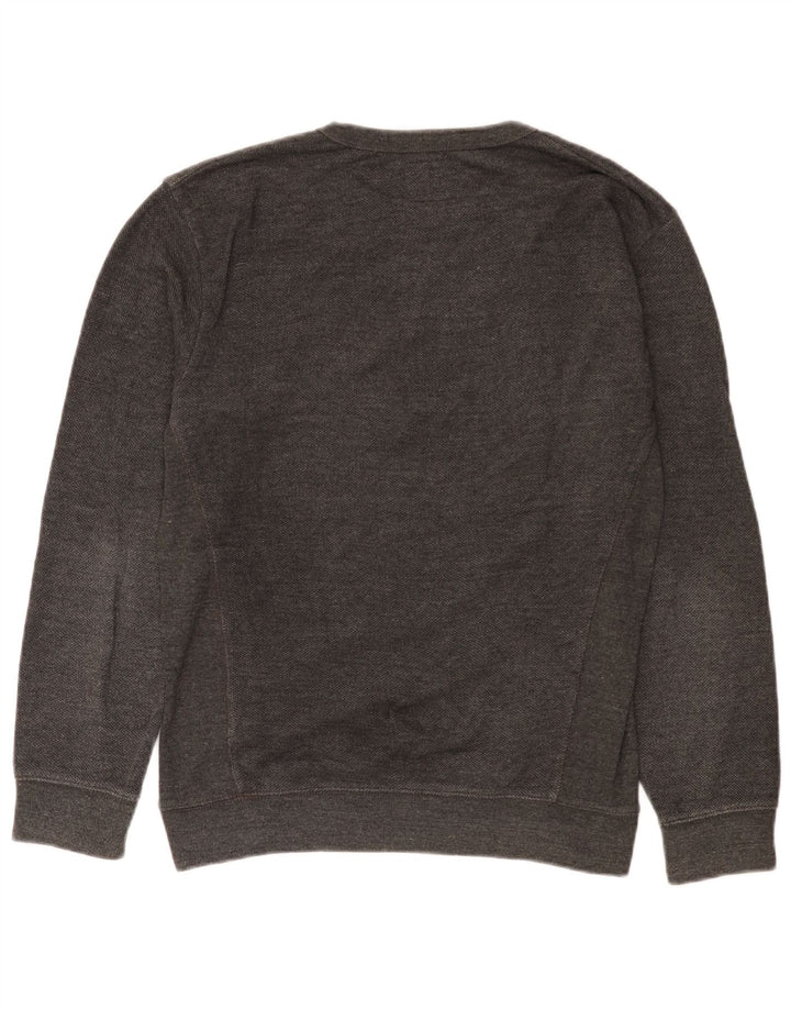 Zara Mens Sweatshirt Jumper Medium Grey Cotton