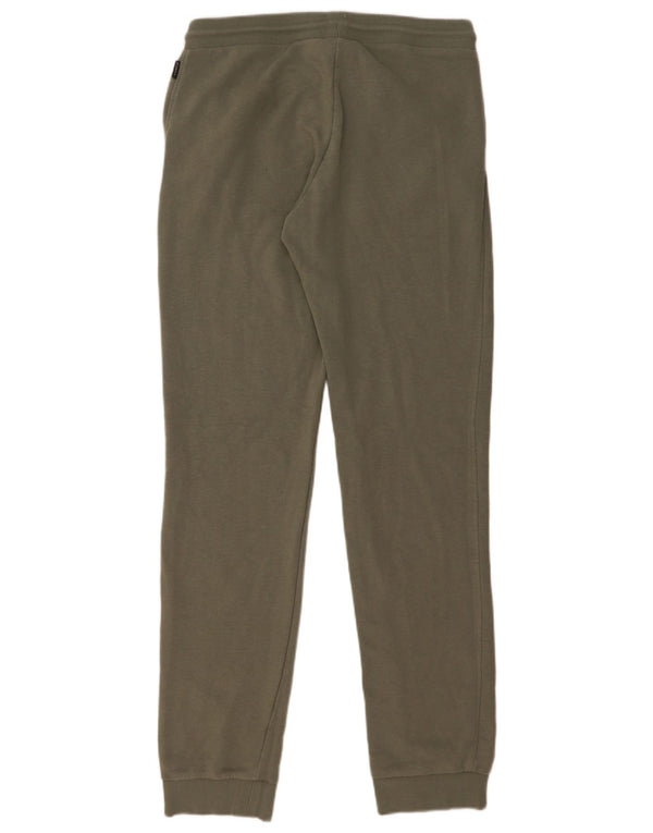 Calça esportiva feminina O'Neill com estampa gráfica e joggers Reino Unido 14 algodão cáqui médio