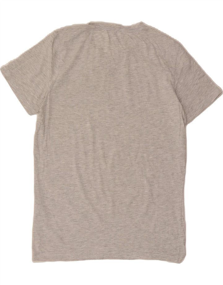JACK & JONES Mens Regular Fit T-Shirt Top Large Grey Cotton Vintage Jack & Jones and Second-Hand Jack & Jones from Messina Hembry 