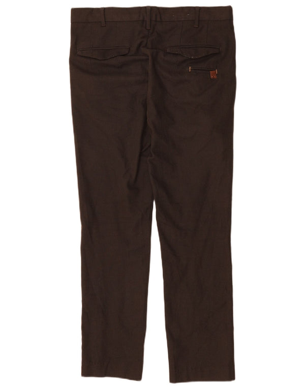Zara Ανδρικό παντελόνι Chino Slim EU 38 Small W30 L29 Μαύρο βαμβακερό