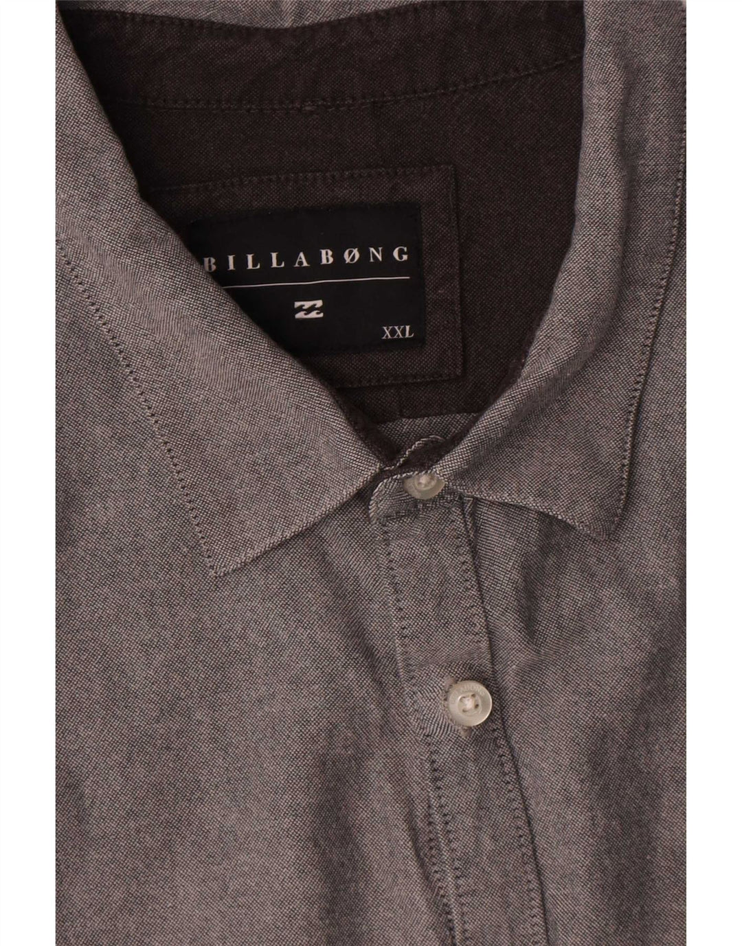Camisa masculina Billabong 2XL algodão cinza