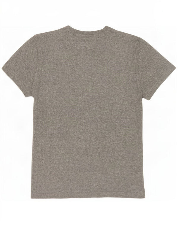 Tommy Hilfiger Womens T-Shirt Top UK 16 Large Grey Cotton