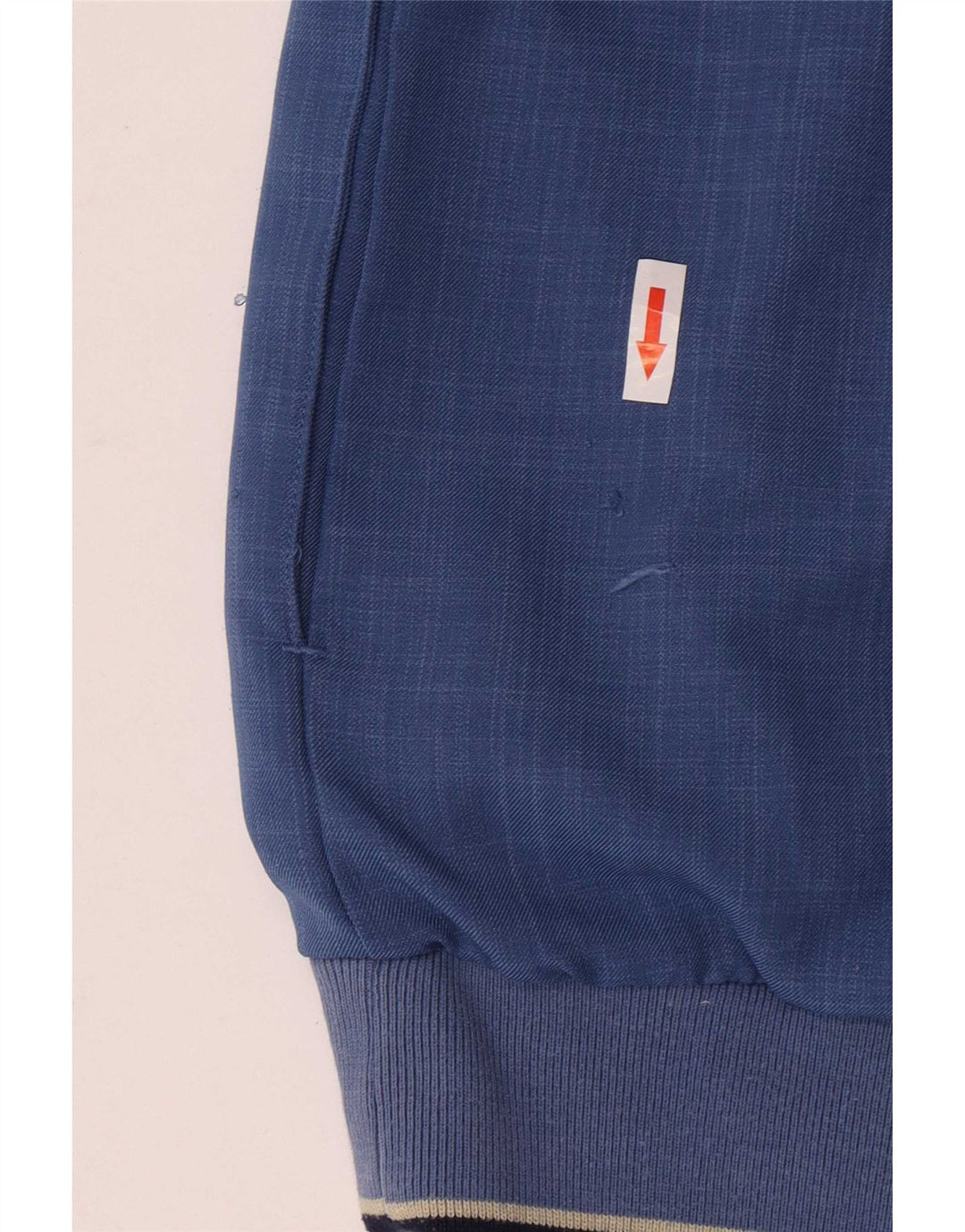 Lyle & Scott Herre Kortærmet Zip Neck Pullover Træningsdragt Top Medium Blue