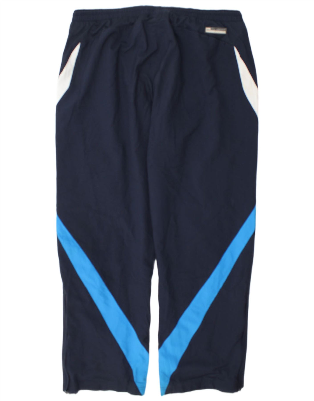 Adidas Mens Tracksuit Trousers 2XL Navy Blue Colourblock Polyester