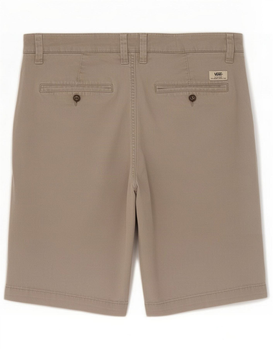 Vans Mens Chino Shorts Medium W32 Grey Bumbac
