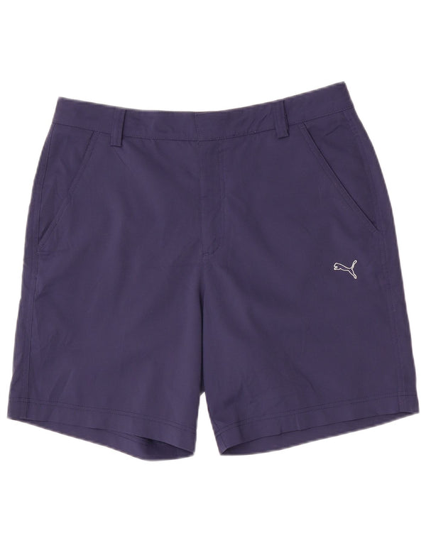 Pantaloncini chino da donna Puma W32 grandi blu navy