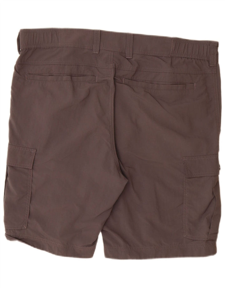 Jack Wolfskin Mens Cargo Shorts W38 XL Grey Polyamide
