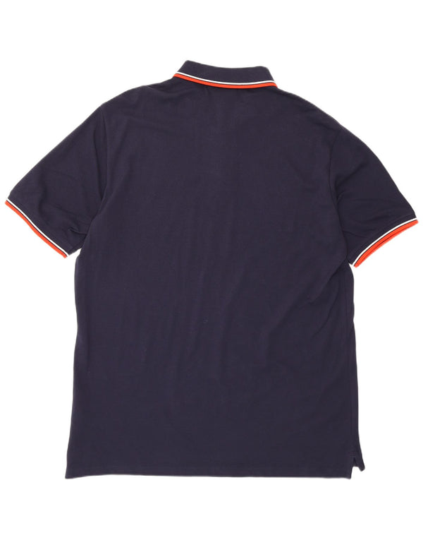 Sergio Tacchini Polo Hombre 2XL Azul Marino Algodón
