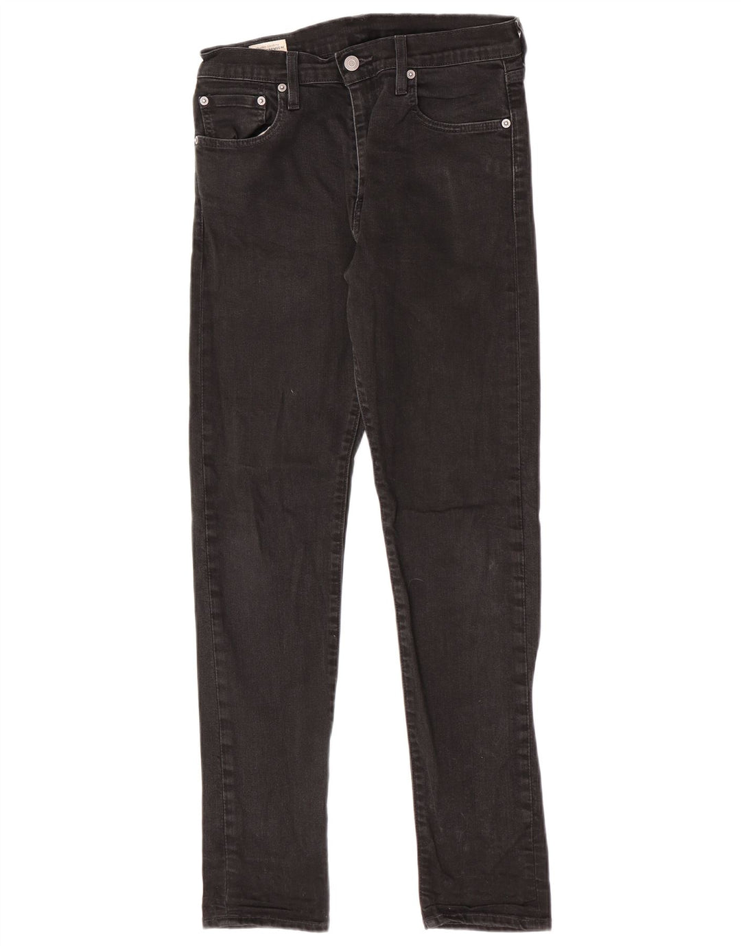 Levi's Mens Skinny Jeans W30 L32 Black Cotton