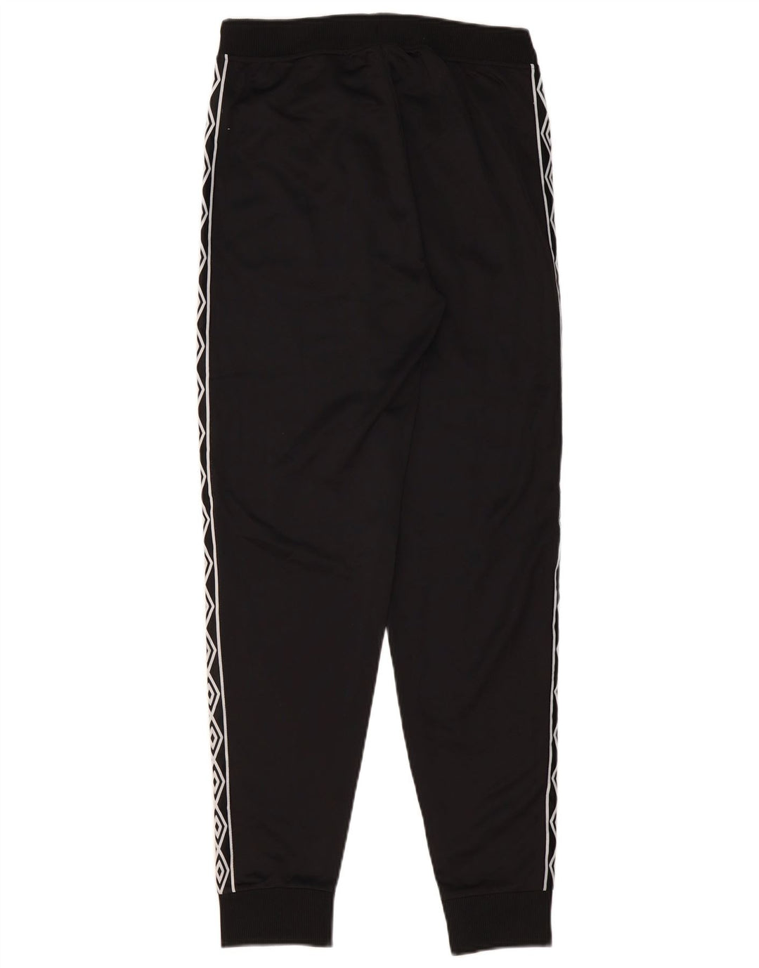 Umbro Mens Graphic Tracksuit Trousers Joggers Small  Black Polyester