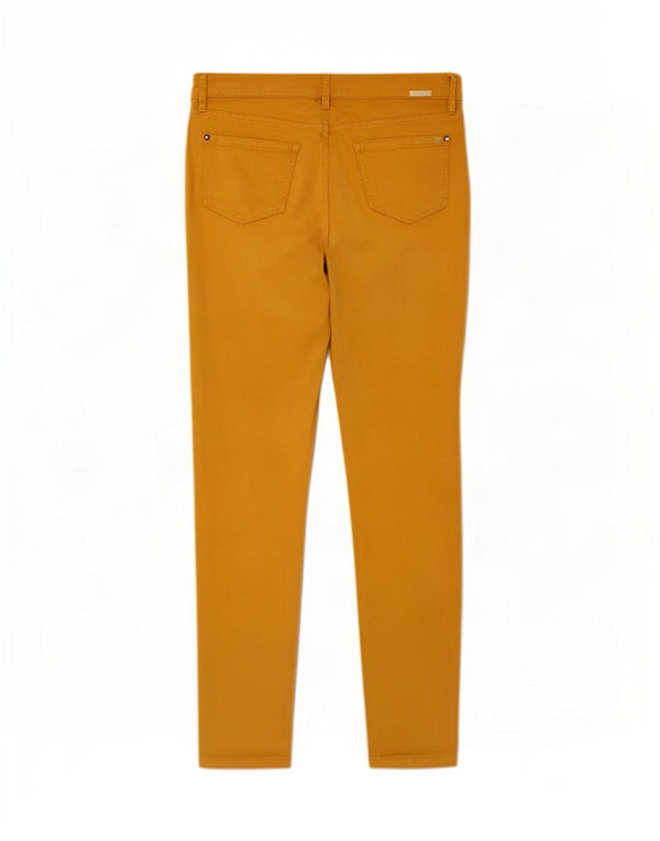 Pantaloni casual skinny da donna Massimo Dutti EU 40 Medium W30 L28 Giallo