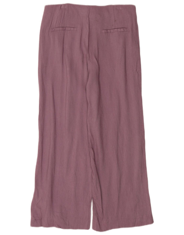 Massimo Dutti Pantaloni chino pentru femei cu picioare largi EU 40 Medium W30 L26 Violet
