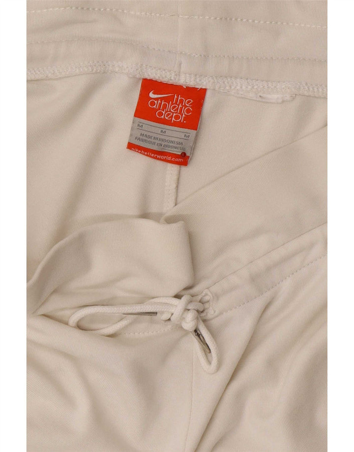 Nike Womens Capri Tracksuit Trousers Joggers UK 14 Medium White