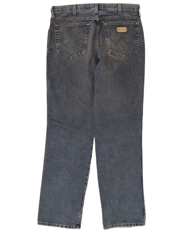 Мужские прямые джинсы Wrangler Texas W32 L31, синий хлопок
