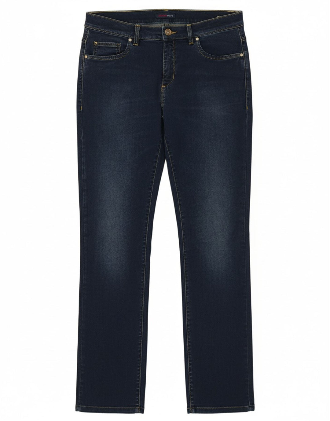 TRUSSARDI Womens Straight Jeans W28 L29 Blue Cotton