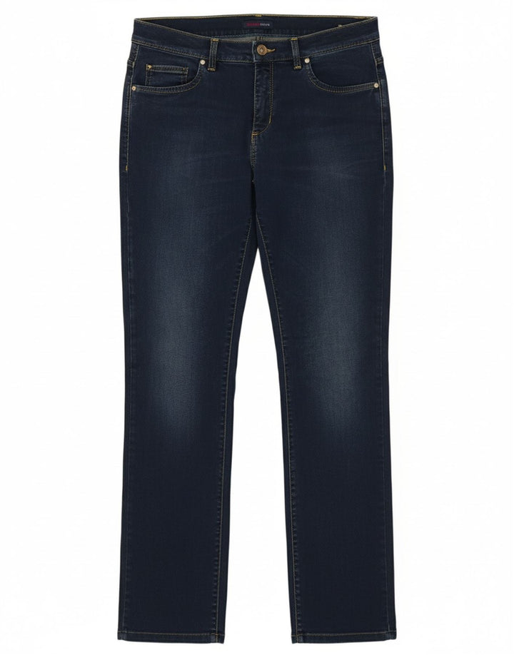 TRUSSARDI Womens Straight Jeans W28 L29 Blue Cotton