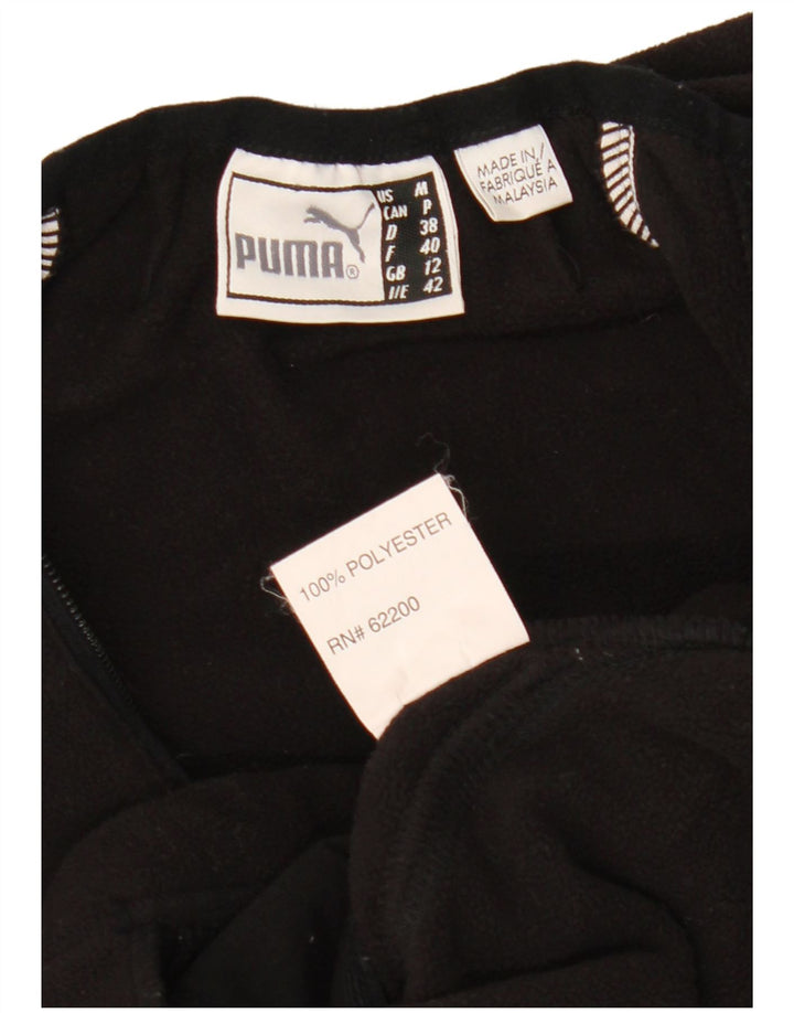 Giacca in pile da donna Puma UK 12 Medium Nero Poliestere