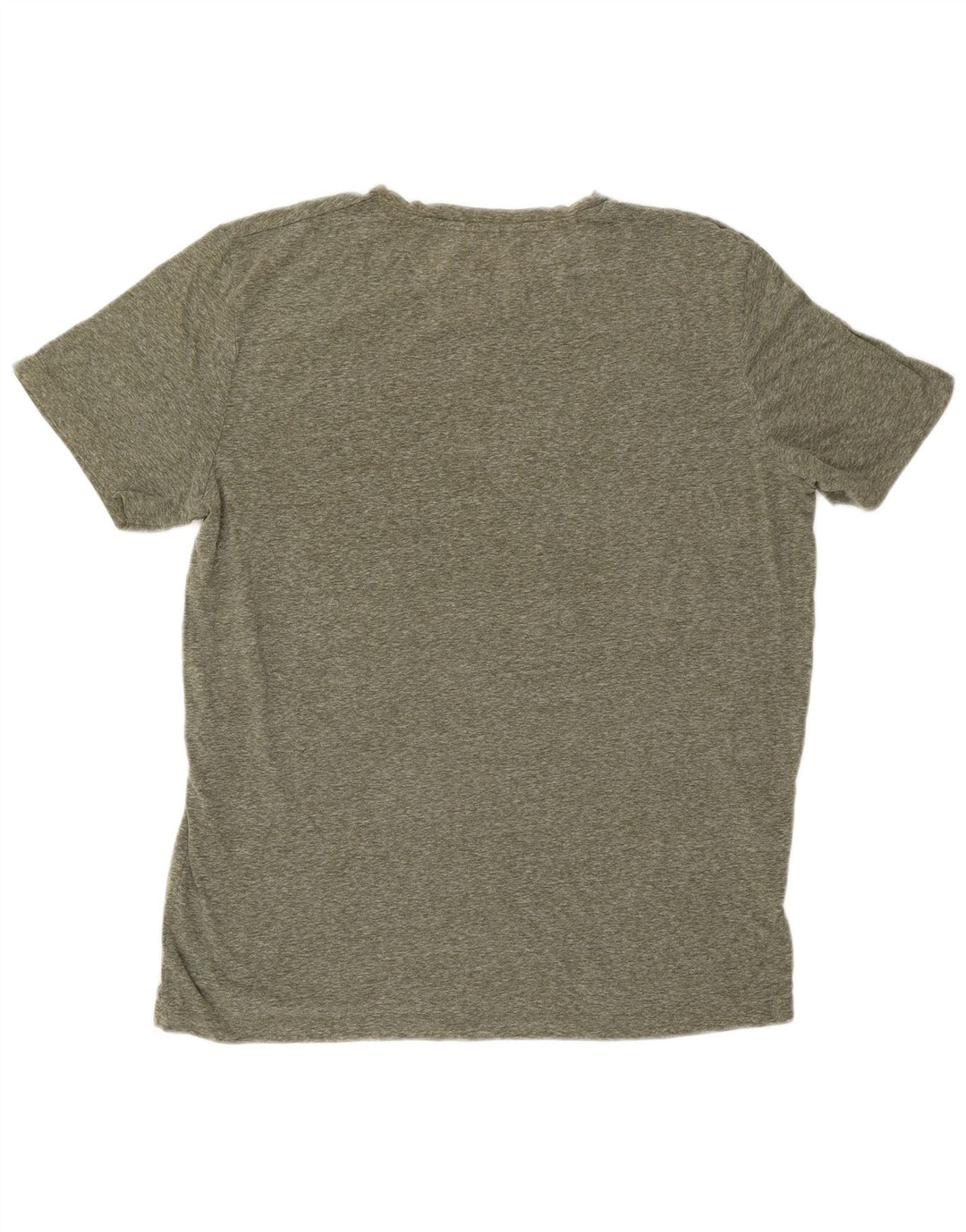 Jack & Jones Herre grafisk T-shirt Top XL Khaki Flecked Polyester