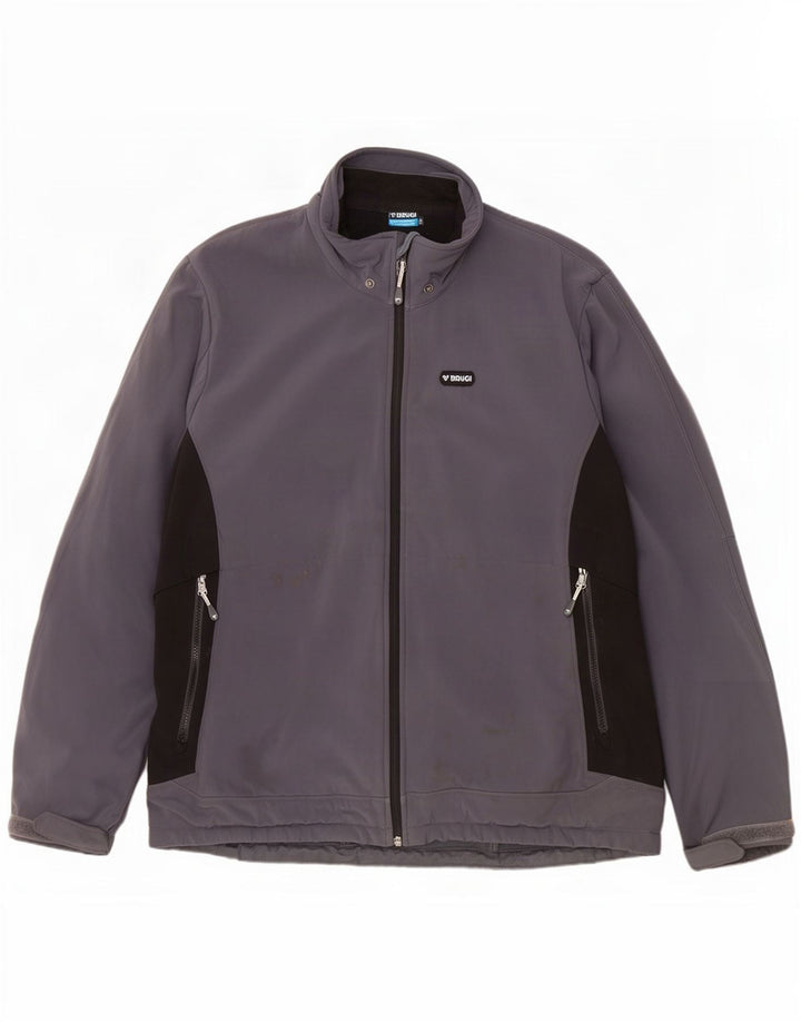 Brugi Chaqueta cortavientos para hombre UK 44 2XL Gris Poliéster