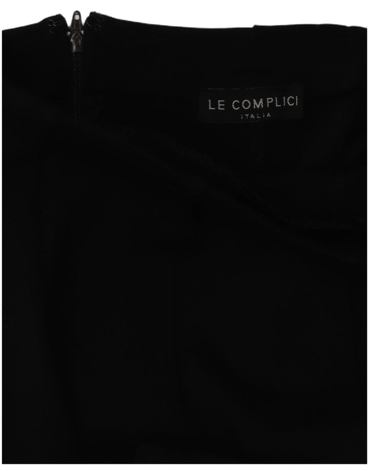 Le Complici Womens Maxi Skirt W26 Small Black